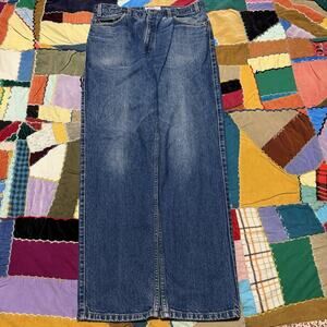 Vintage 1983 Levi’s Bronze Tabs Faded Fatigued Dark Blue Jean 34Wx32L